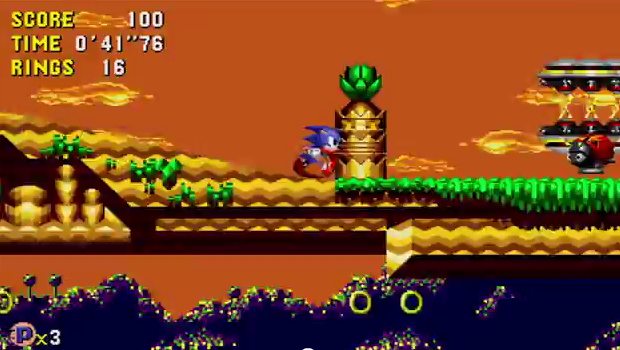 See 'where Sonic 4 began' in Sonic CD XBLA trailer