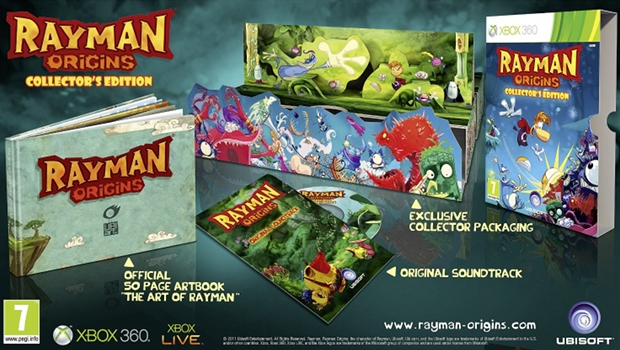 Check out this Europe-only Rayman Origins limited edition