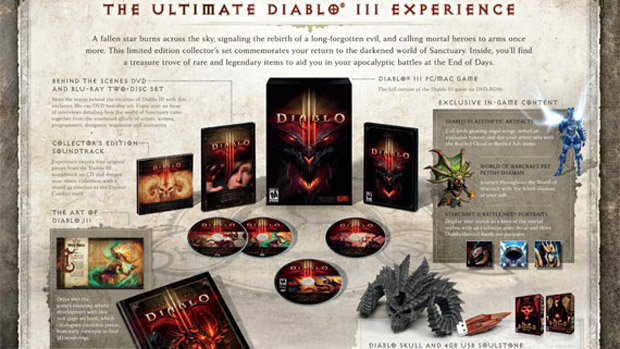 Blizzard shows off the Diablo III Collector's Edition