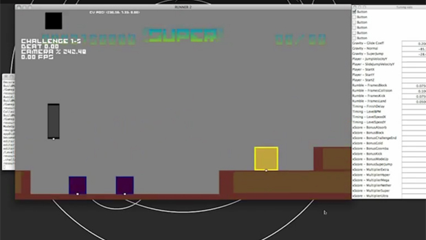 A glimpse at the early progress of Bit.Trip Runner 2