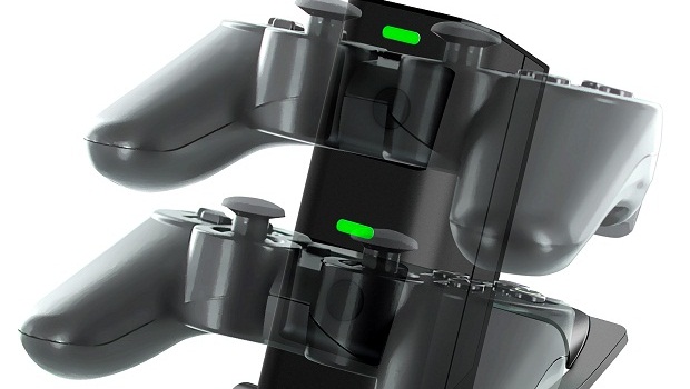 New Nyko PS3 stand charges controllers... with magnets!
