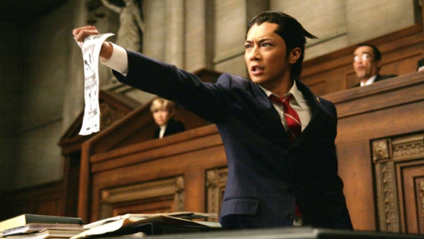 Take that! First footage of the Phoenix Wright movie