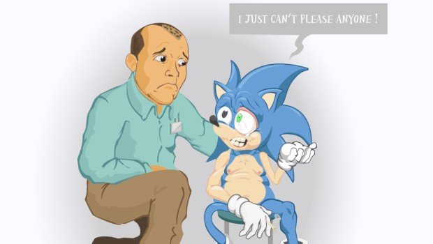 Jonathan Holmes helps Sonic get his 'act' back together