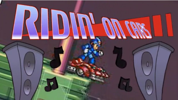 Ridin' on cars! Egoraptor loves him some Mega Man X