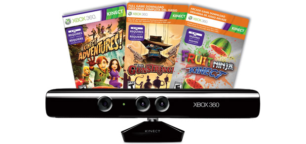Holiday Kinect bundle has Fruit Ninja, Gunstringer, more
