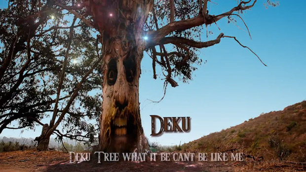 Zelda rap video features a gangsta Great Deku Tree