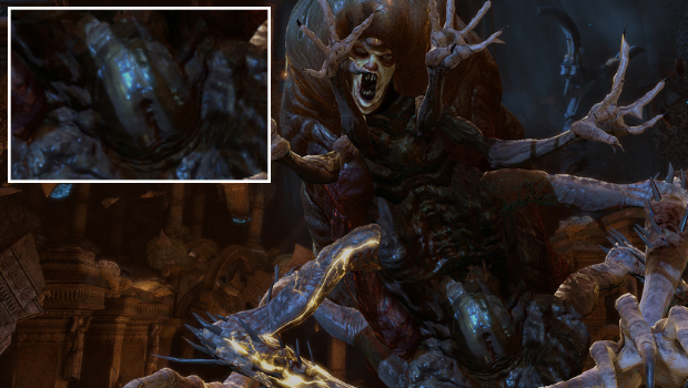 New DmC screens, now with more centipede vagina