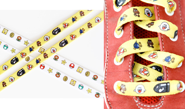 Best shoelaces ever at Club Nintendo