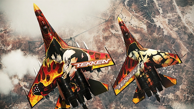 Ace Combat Assault Horizon gets Tekken skins, no idols