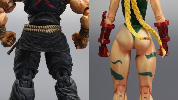 These Akuma and Cammy figures are fantASStic