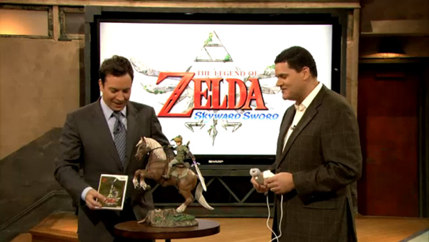 Jimmy Fallon does NOT deserve that Link on Epona statue