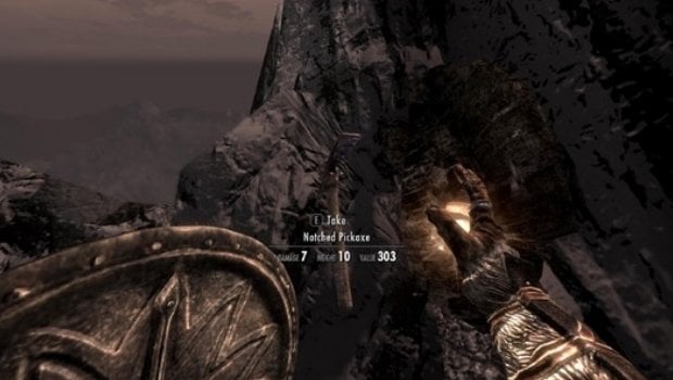 Minecraft reference sneaks into Skyrim