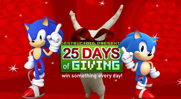 25 Days: Win Sonic Generations and Sonic figures!