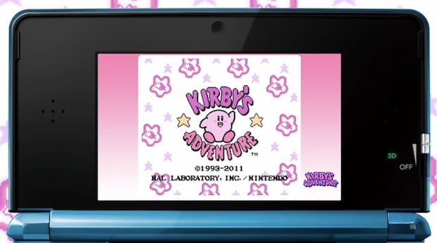 Nintendo DLC: Kirby's Adventure in 3D! Seizure music!