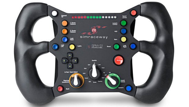 So many buttons: SteelSeries' new PC Racing controller