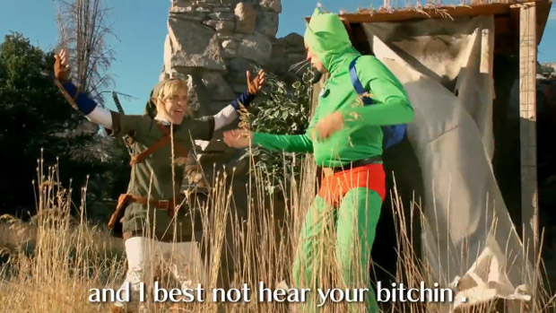Hmm... I think we've got time for one more Zelda rap