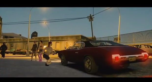 Grand Theft Auto V trailer made in GTA IV video editor