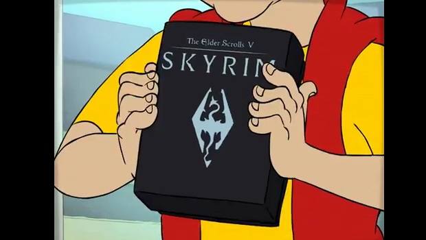 This Skyrim Saturday morning cartoon will make your day