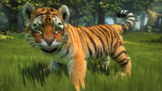 Kinectimals is wholesome fun for the-- OHMYGOD!!!