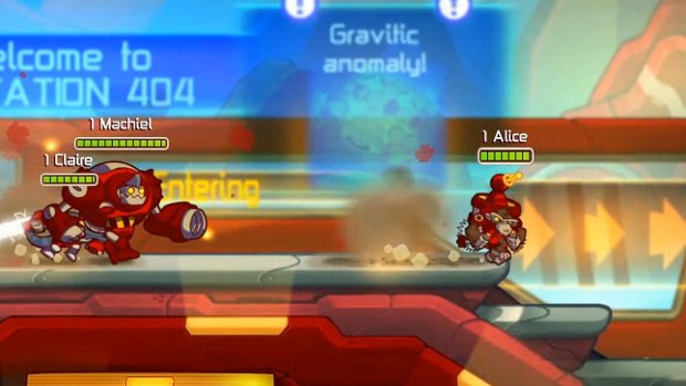 Awesomenauts has it all, including mad scientist monkeys