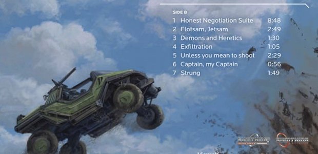Limited edition green vinyl for Halo: Combat Evolved
