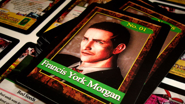 Genius! Someone made Deadly Premonition trading cards