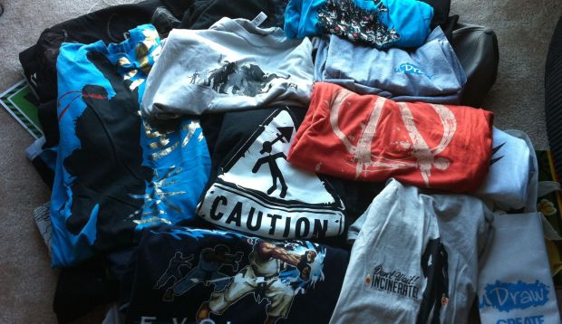 25 Days: Win a pile of rare shirts, posters and more