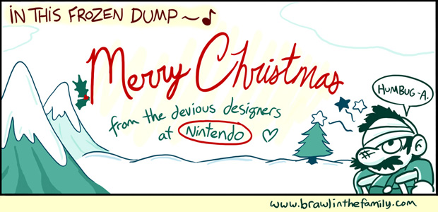 Brawl in the Family is back with a new Xmas musical comic