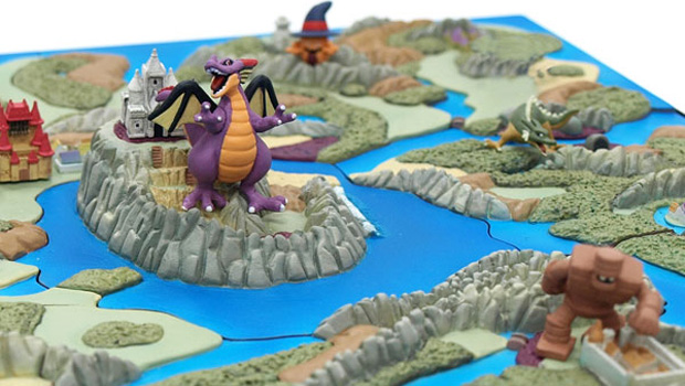 This Dragon Quest 3D map makes me HHHNNNNGG!!!