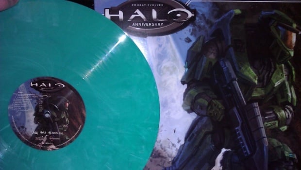 Here's what the green vinyl of the Halo OST looks like