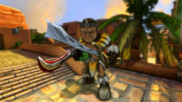Loincloths and dual wielding in Dungeon Defenders