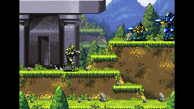 Scope this Halo pixel demake from Mojang's art director