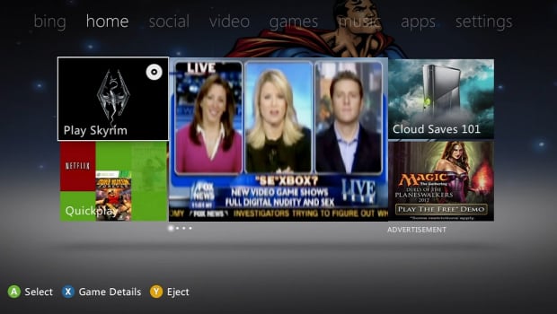 Irony: FOX News coming to Xbox 360