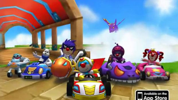 Mole Kart, the amazingly shameless iOS Mario Kart ripoff