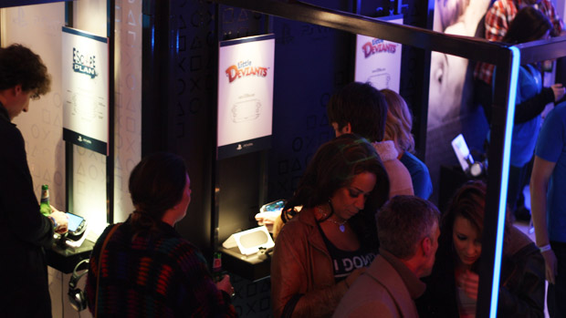 Go and poke the Playstation Vita in the UK Vita Rooms
