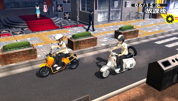Persona 4: The Golden has a new town, moped travel