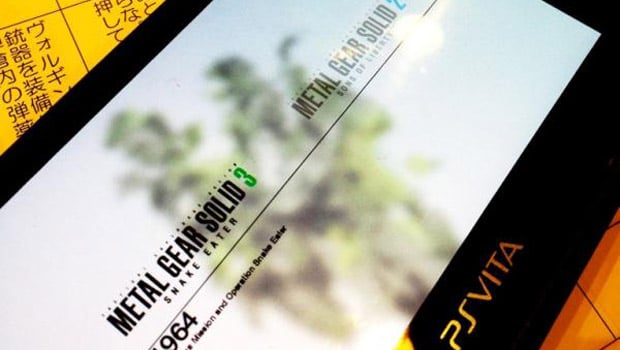 Ooh! Metal Gear Solid HD on the PS Vita