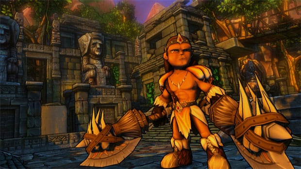 Dat DLC: Dungeon Defenders 'Barbarian Hero'