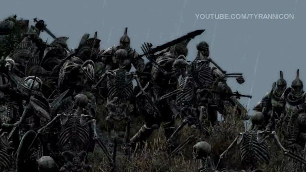 Unholy horrors! 1000+ Skyrim warriors go to war