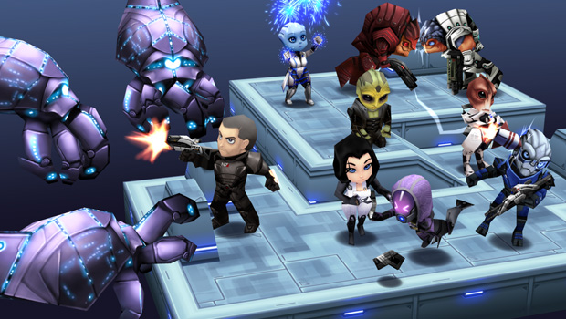 Low-poly Mass Effect CG models are massively adorable