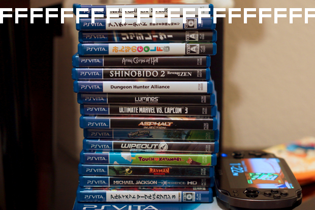Destructoid's PlayStation Vita launch review schedule