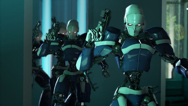 Meet the enemy robots of Binary Domain