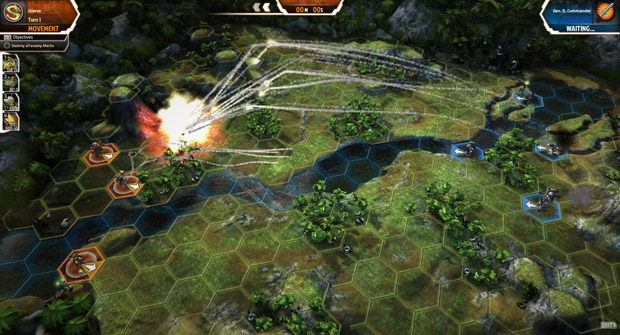 Hexagon-filled first screenshots of MechWarrior Tactics