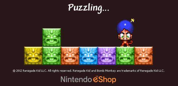 Renegade Kid's next eShop game is about bombs and monkeys