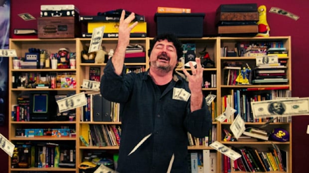 Tim Schafer is Scrooge McDuck