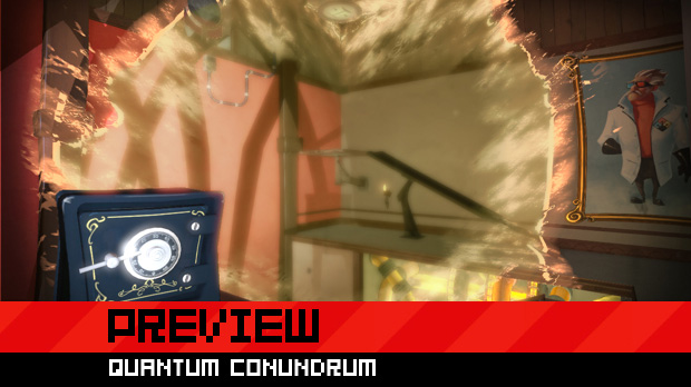 Preview: Brain busting goodness in Quantum Conundrum