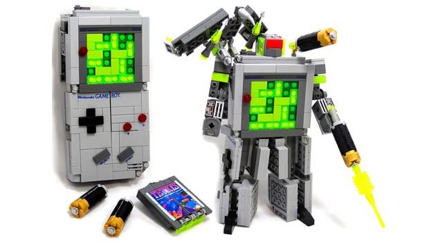 LEGO Game Boy Transformer!? F**kin' A!