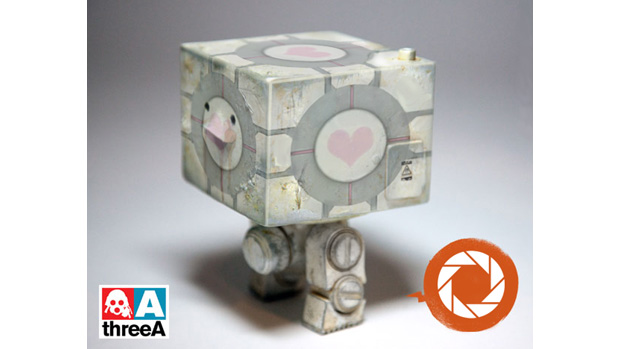 Coming soon: A Companion Cube / mutant duck thing