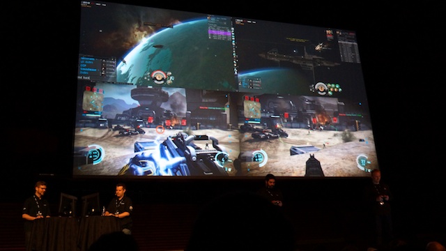 Dust 514 gameplay, space strikes shown for the first time