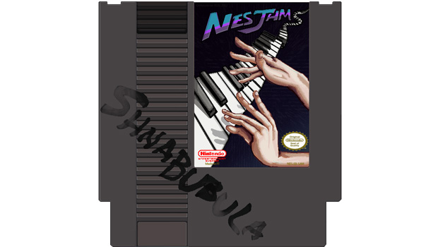 NES JAMS is a half-and-half blend of piano and chiptune